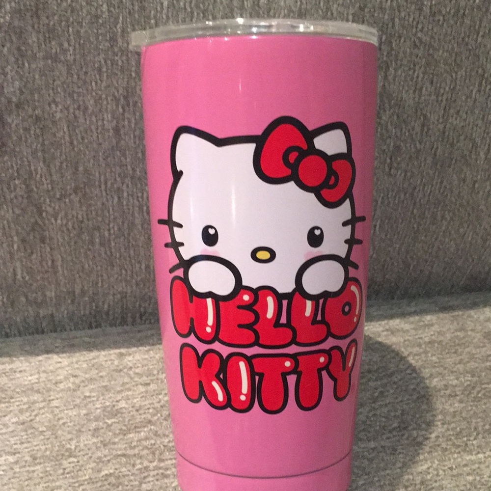 Hello Kitty- stainless steel tumbler - pink